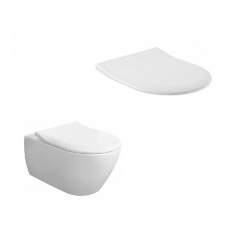 Villeroy & Boch Subway 2.0 zestaw miska WC bezrantowa DirectFlush + deska (5614R001+9M78S101)