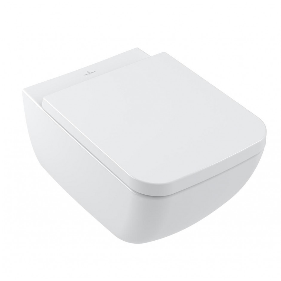 Villeroy & Boch Collaro miska WC wisząca + deska w/o - 796929_O1
