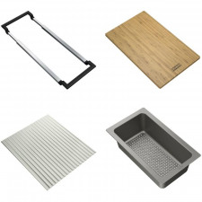 Franke Zestaw ALL-IN Plus (deska+szyna+wkładka ociekowa+mata) - 896351_A3
