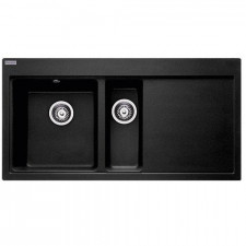 Franke Mythos MTG 651-100 komora z lewej zlewozmywak wbudowywany Fragranit+ Onyx - 575441_O1