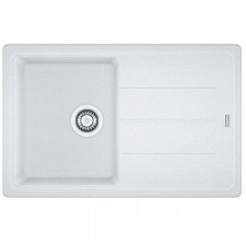 Franke Basis BFG 611 zlewozmywak wbudowywany Fragranit+ Biały Polarny - 686232_O1