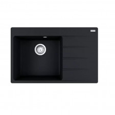 Franke Centro CNG 611-78 TL ociekacz z lewej strony Zlewozmywak wbudowywany Fragranit Onyx - 832136_O1