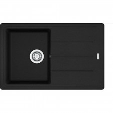Franke Zlewozmywak wbudowywany Fragranit Basis BFG 611 Czarny mat - 849546_O1