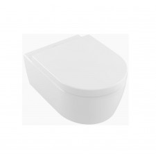 IH Selection by Villeroy & Boch Arto Wc wiszący z deską wolnoopadającą ( gruba ) 530x370 biały - 817343_O1