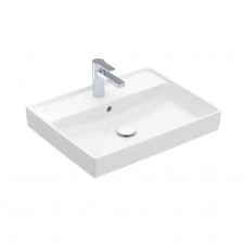 Villeroy & Boch umywalka nablatowa 600 x 470 mm Weiss Alpin - 794108_O1