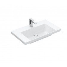 Villeroy & Boch Subway 3.0 Umywalka meblowa 80x47 cm z otworem z przelewem biała - 827464_O1