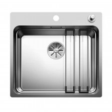 Blanco Etagon 500-If/A zlewozmywak wbudowany Stal polerowana, korek auto. InFino, szyny - 830404_O1