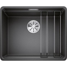 Blanco Etagon 500-F zlewozmywak wbudowany Silgranit PuraDur Antracyt, InFino, szyny - 831135_O1