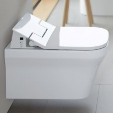 Duravit SensoWash Slim Miska WC Durastyle + deska myjąca urządzenie do higieny intymnej biały (611200002004300+2537590000) - 758391_O1