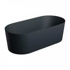 Omnires Ovo M wanna wolnostojąca, 160 x 75 cm black lava - 843877_O1