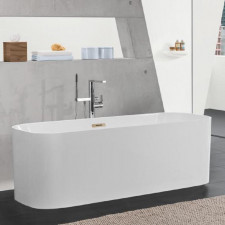 Villeroy & Boch Finion wanna 1700 x 700 mm wolnostojąca, bez rantu, z zamontowanym wstępnie zaworem push-to-open i przelewem, Gold - 796293_O1